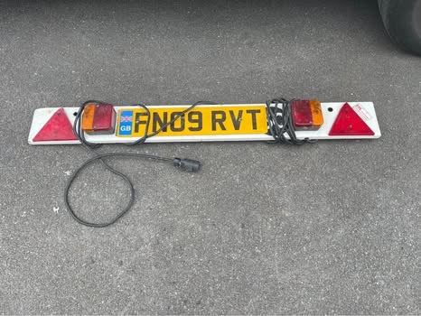 Trailer light board £10 - bh10