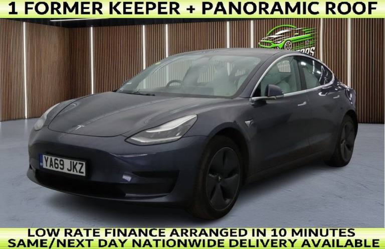 2019 69 TESLA MODEL 3 STANDARD RANGE PLUS SALOON 4DR ELECTRIC AUTO RWD (241 BHP)