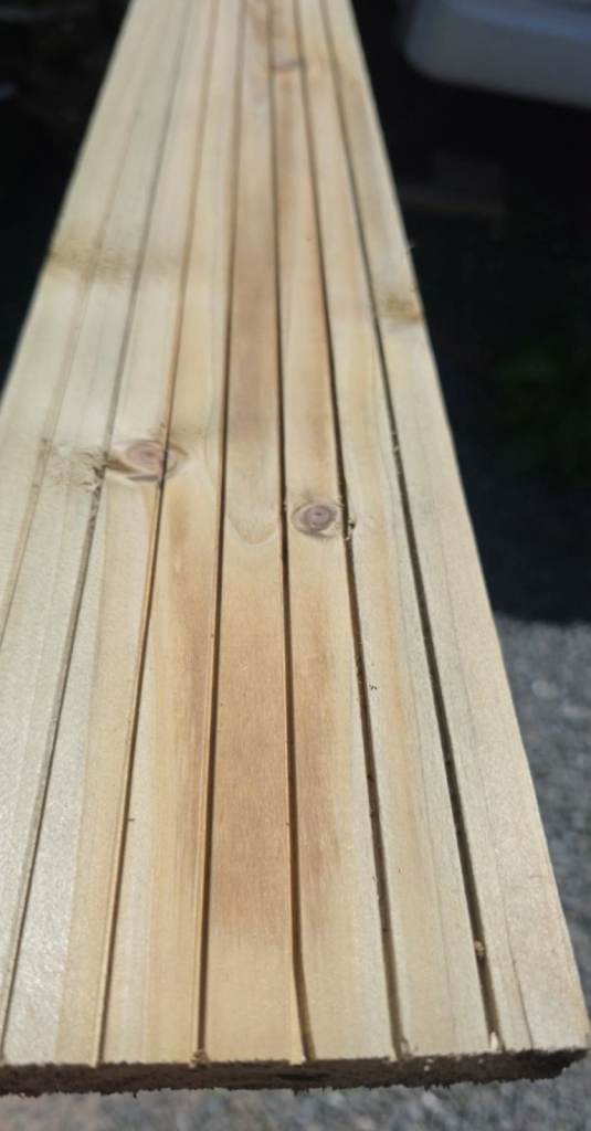 Wickes Standard Treated Timber Deck Board - 3600mm