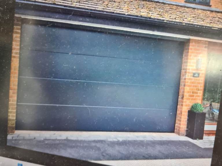 Horman electric sectional garage door