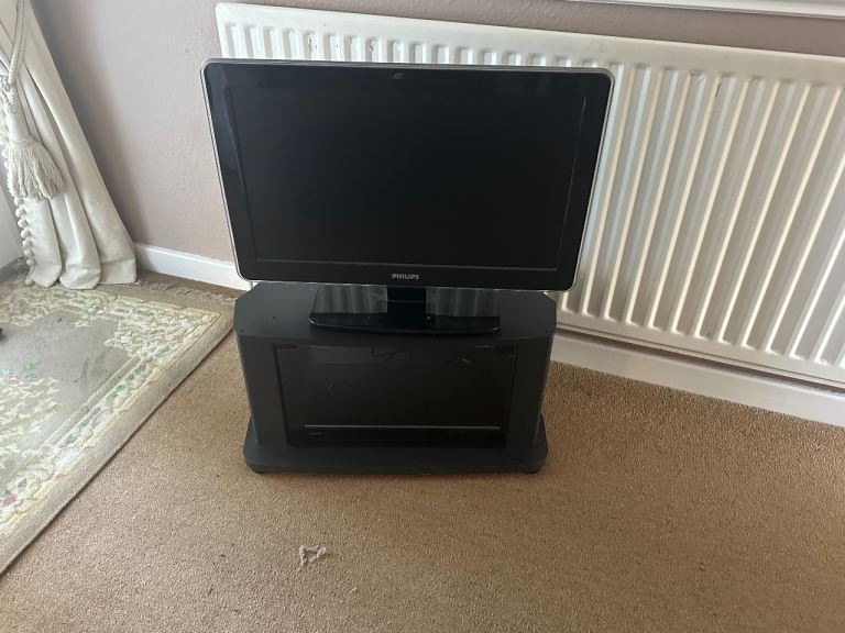 27 inch Philips Tv and  unit