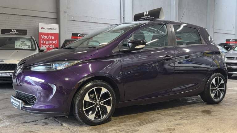 RENAULT ZOE Dynamique Nav R110 Z.E.40 MY18 Electric Automatic Purple 5dr 1