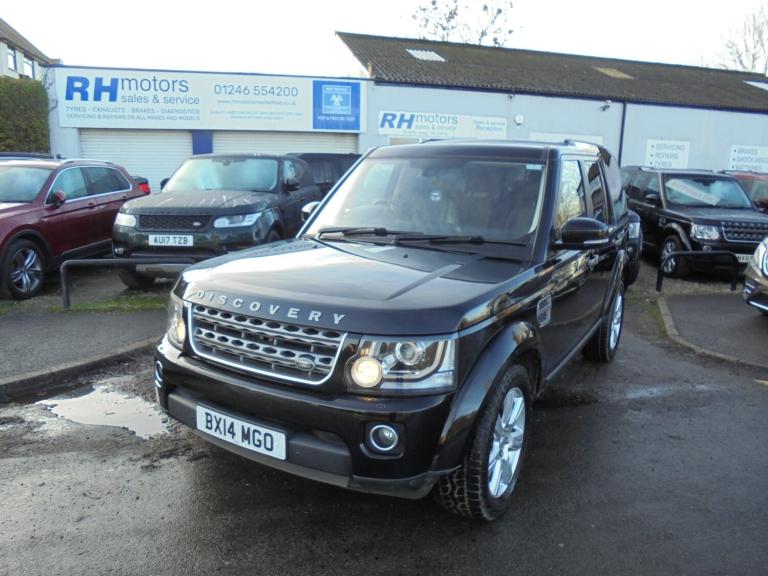 2014 Land Rover Discovery 3.0 SDV6 XS 5dr Auto Discovery 4 Black With Black Leather  ESTATE Diese...