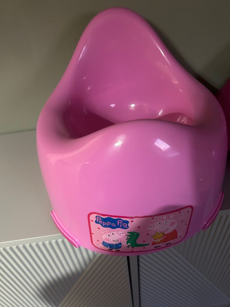 Peppa Pig Pink Potty - Good Condition, £8.00 for Sale