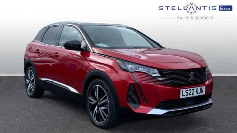 2022 Peugeot 3008 1.6 13.2kWh GT Premium SUV 5dr Petrol Plug-in Hybrid e-EAT Euro 6 (s/s) (22 SUV...