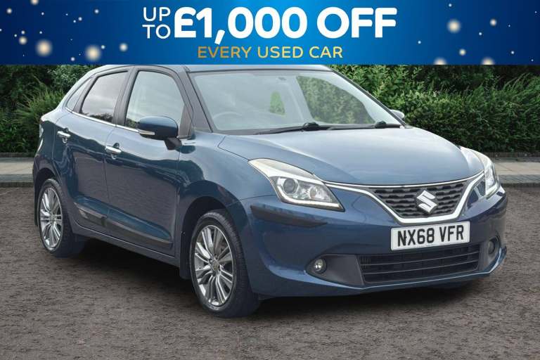 Suzuki Baleno 1.0 Boosterjet Sz5 Hatchback 5dr Petrol Manual Euro 6 111 Ps