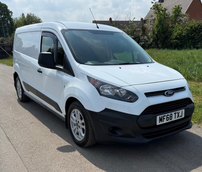 2018 Ford Transit Connect 1.5 TDCi 210 L2 LWB White Van - 53,870 Miles - NO VAT