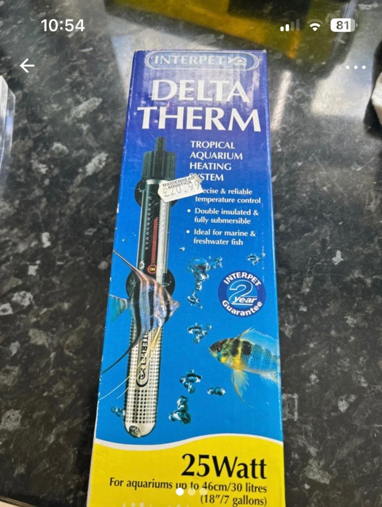 Aquarium heater 