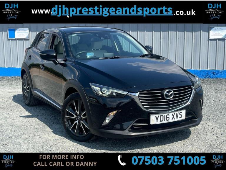 2016 Mazda CX-3 2.0 SKYACTIV-G Sport Nav Euro 6 (s/s) 5dr HATCHBACK Petrol Manual