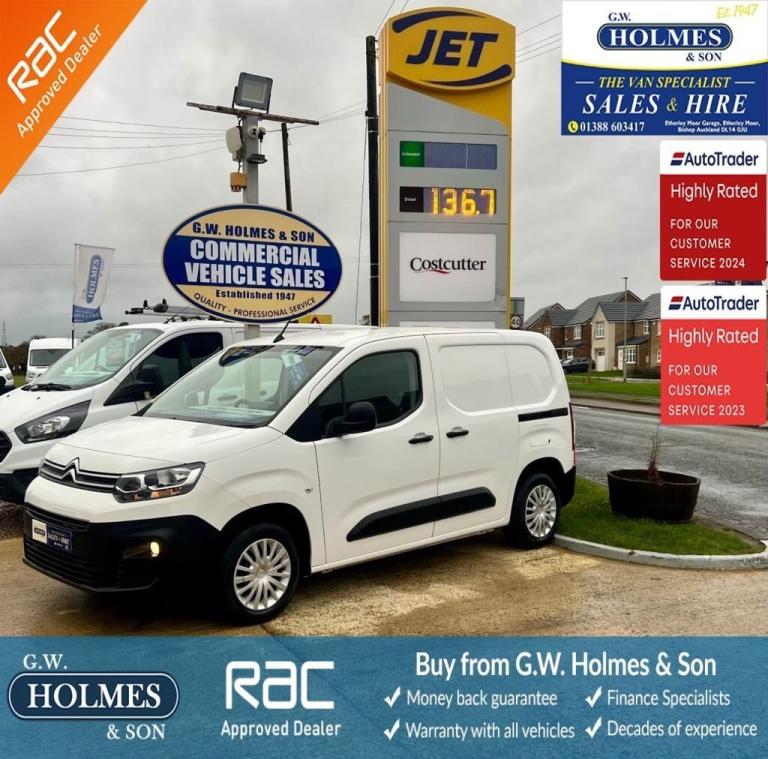 image for 2021 Citroen Berlingo ENTERPRISE 1.5 BLUEHDI 75 BHP L1 H1 *DIRECT NHS CONTRACT* PANEL VAN Diesel ...