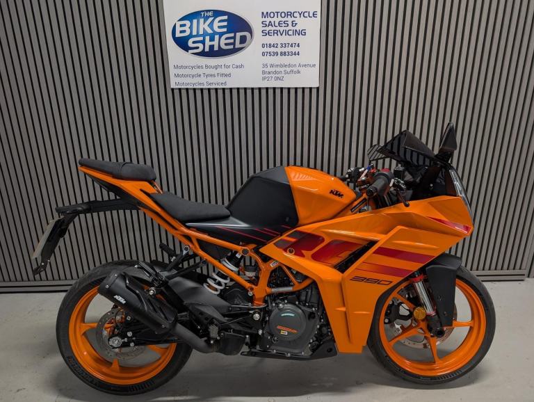 KTM RC 390  abs 2025  Only 400 miles  One owner  A2 license friendly 