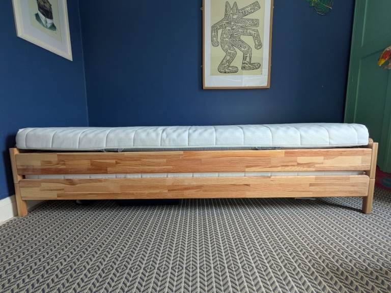 IKEA Utaker Pine Bed Set 2-Pack with Mattresses