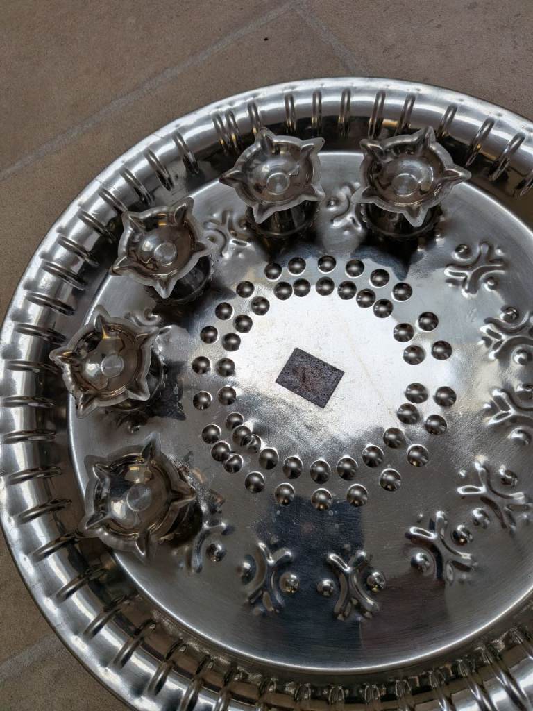 Arti Plate - stainless steel -New