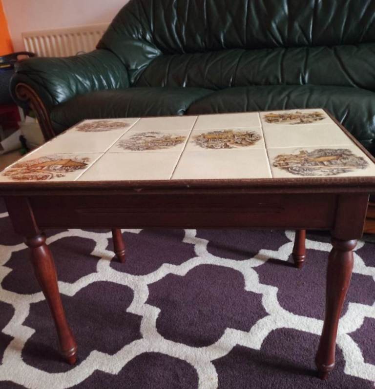 FREE TILED COFFEE TABLE