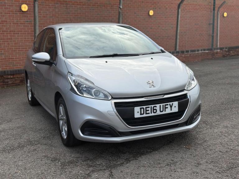 2016 Peugeot 208 1.2 PureTech 82 Active 3dr HATCHBACK PETROL Manual