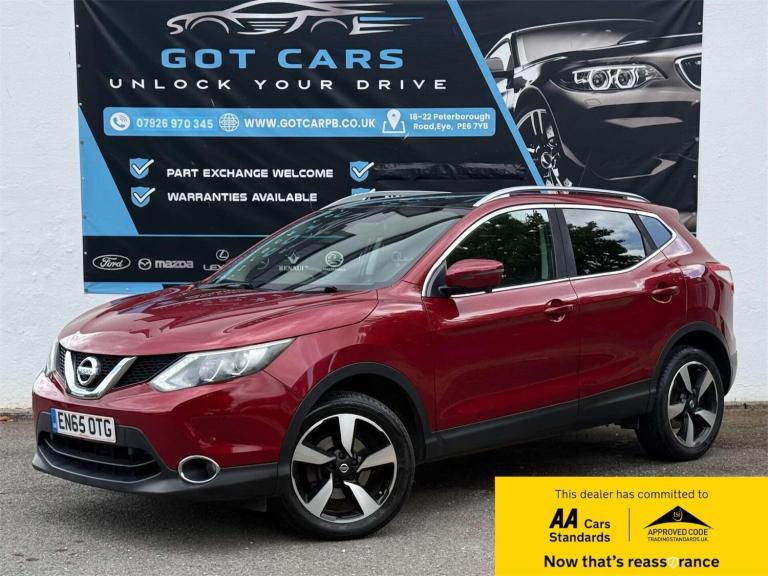 2016 Nissan Qashqai 1.2 DiG-T N-Connecta 5dr HATCHBACK PETROL Manual