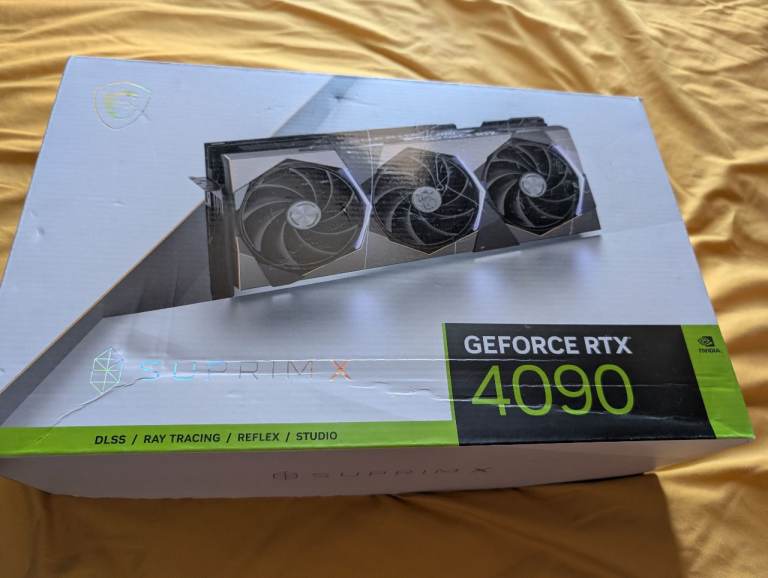 MSI RTX 4090 Suprim X Graphics Card 
