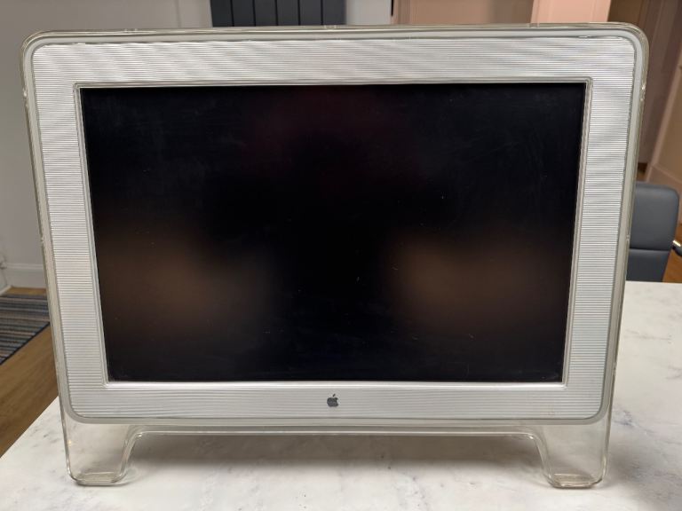 Apple 23 inch LCD Cinema HD Display with power supply in fair condition