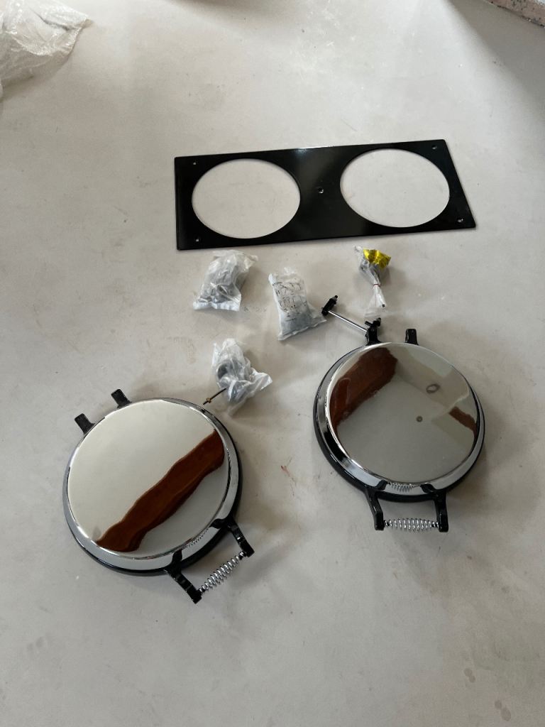 Cast iron and chrome lids