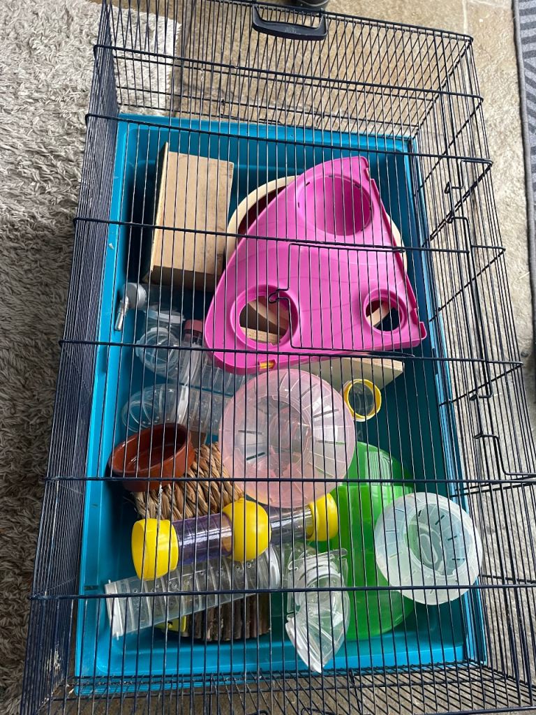 Hamster Cage & Equipment
