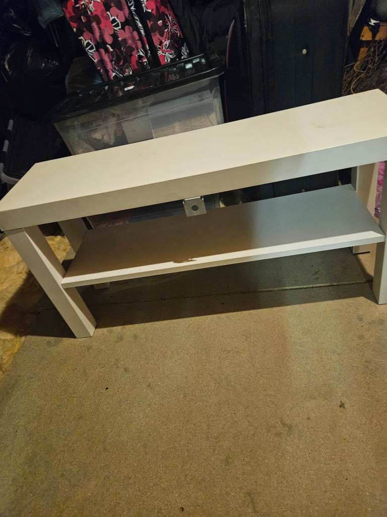 White ikea unit