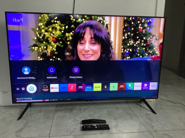  Samsung 50” Crystal 4K UHD Smart LED TV – Wi-Fi, Remote, Apps – £210