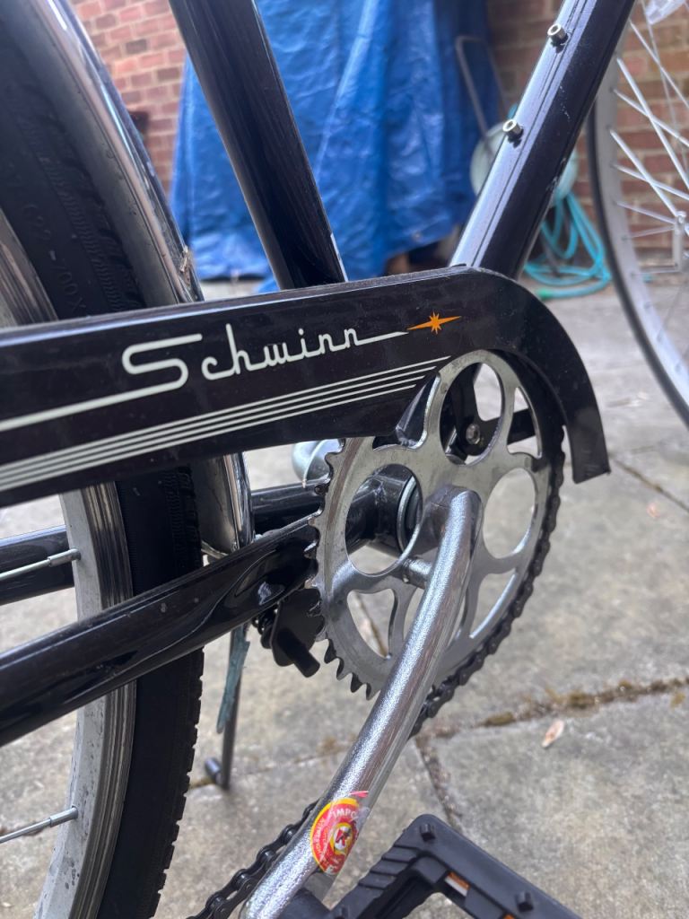 City bike new with plastic still on