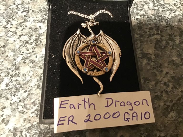 Galraedia Earth Dragon necklace £10 