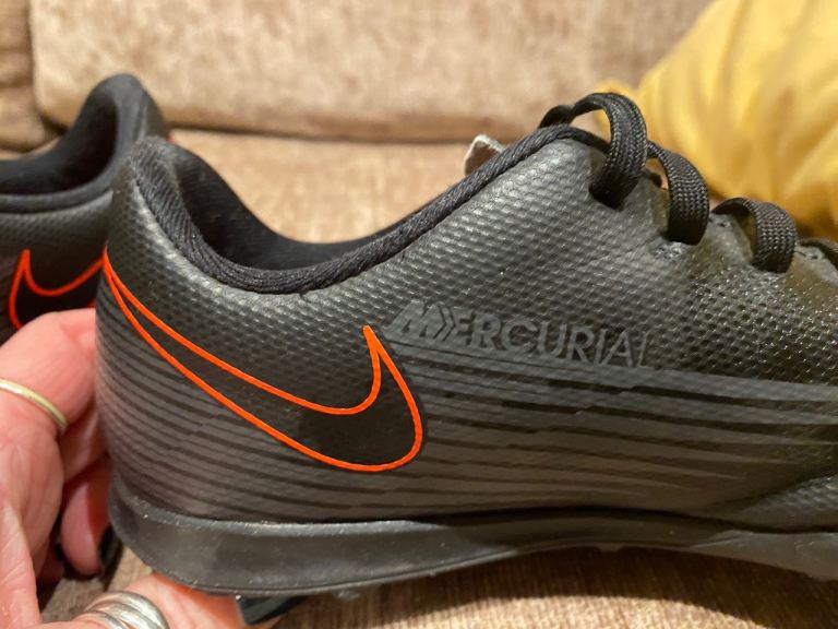 Size 2 Nike Mercurial Astro turf football trainers