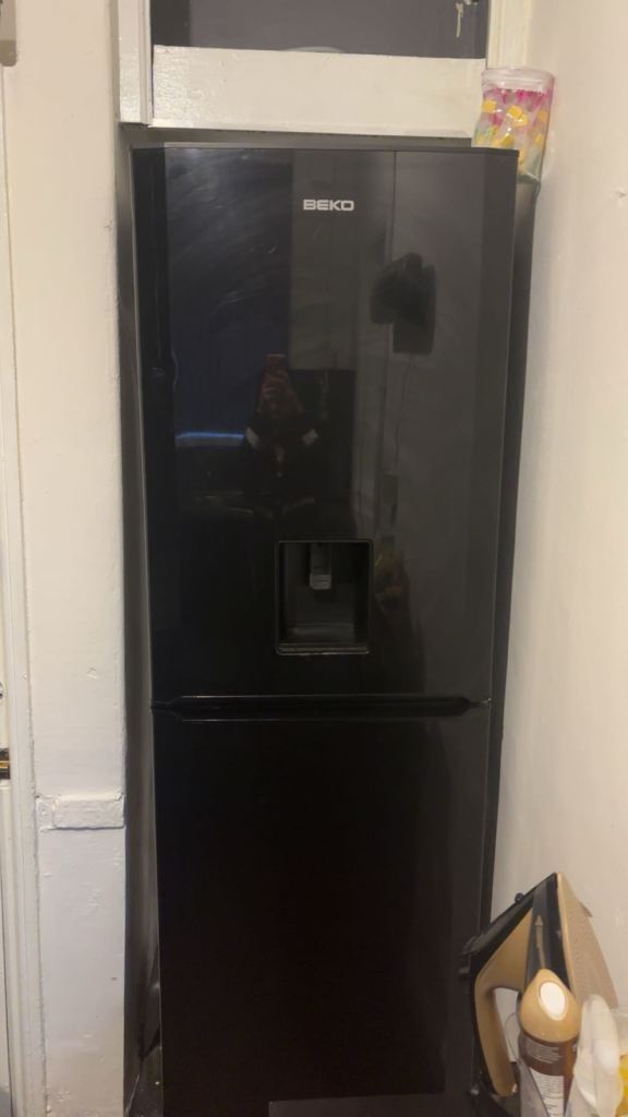 Black fridge freezer 