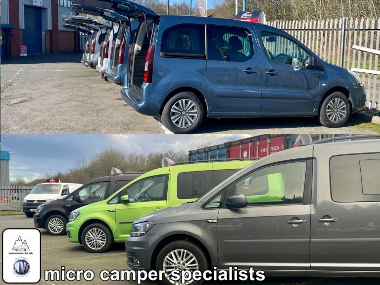 2017 Citroen Berlingo Multispace 1.6 BlueHDi 100 Flair 5dr ETG6 MICRO CAMPER MPV Diesel Automatic