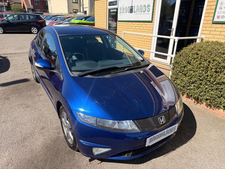2010 Honda Civic 1.4 SI i-VTEC One Owner Blue 5 Door Low Insurance Group Isofix