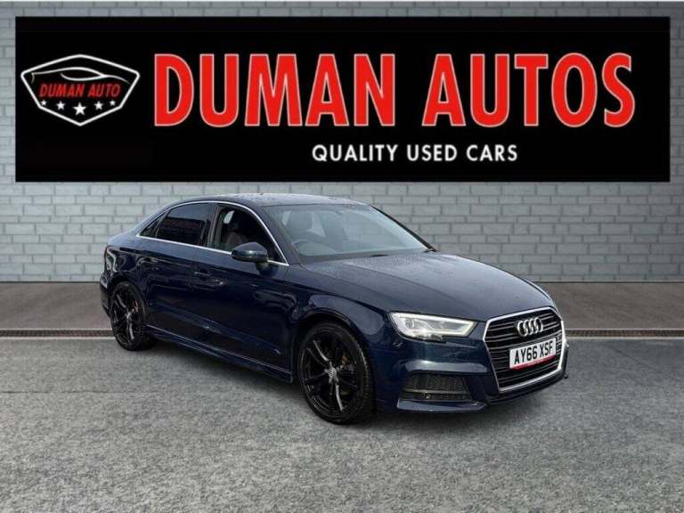2016 Audi A3 1.6 TDI S Line 4dr SALOON DIESEL Manual
