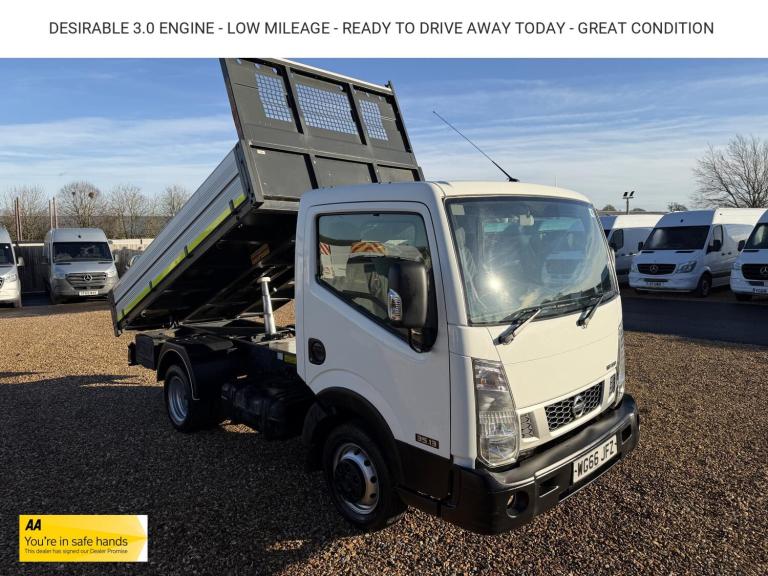 2017 Nissan Cabstar 3.0 dCi 35.13 Tipper 2dr Diesel Manual L1 Euro 6 (130 ps) Tipper Diesel Manual