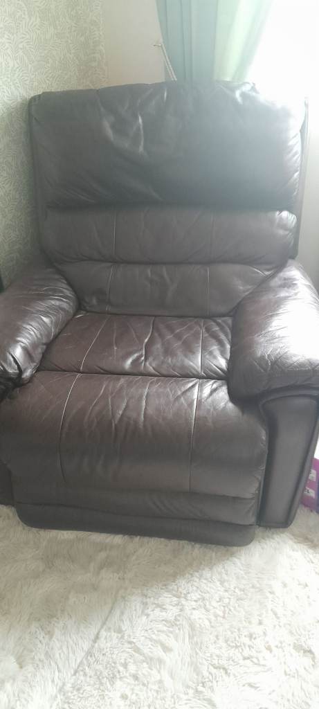 Leather armchair 