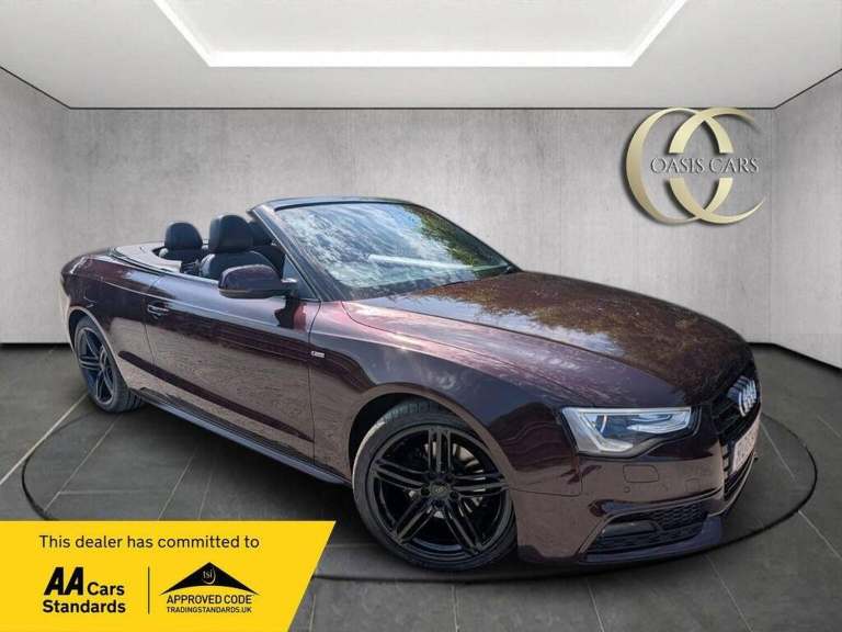 2014 Audi A5 2.0 TDI 177 S Line Special Edition 2dr Multitronic CONVERTIBLE DIESEL Automatic