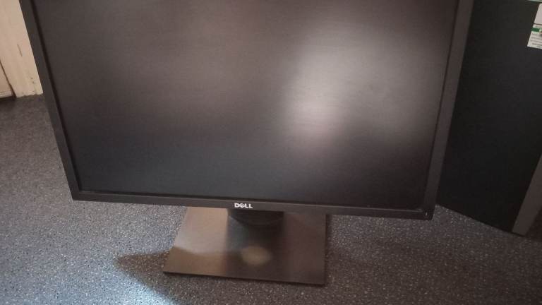 DELL FULL HD 1080P 23 INCH MONITOR WITH STAND AND CABLES - CHEAP