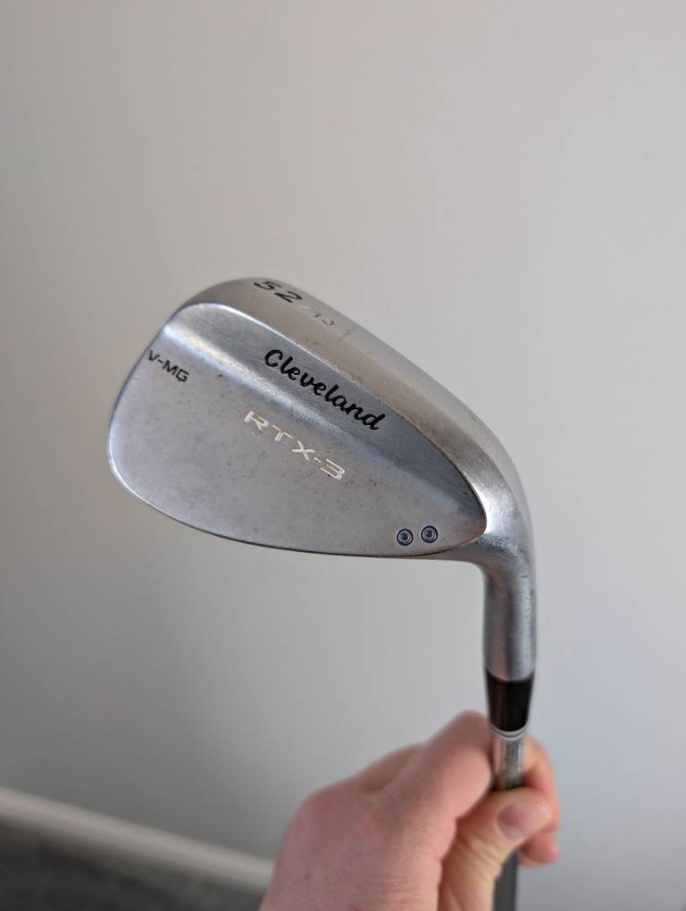Cleveland RTX-3 Gap Wedge 52 Degree  Wedge Flex Dynamic Golf New Grip 