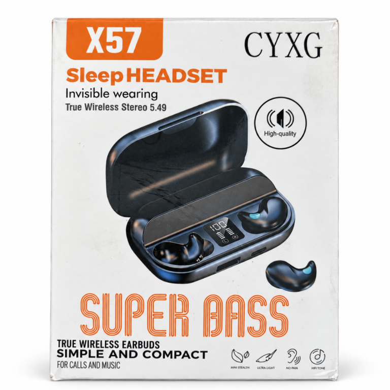 CYXG X57 Sleep HEADSET True Wireless Earbuds - SUPER BASS