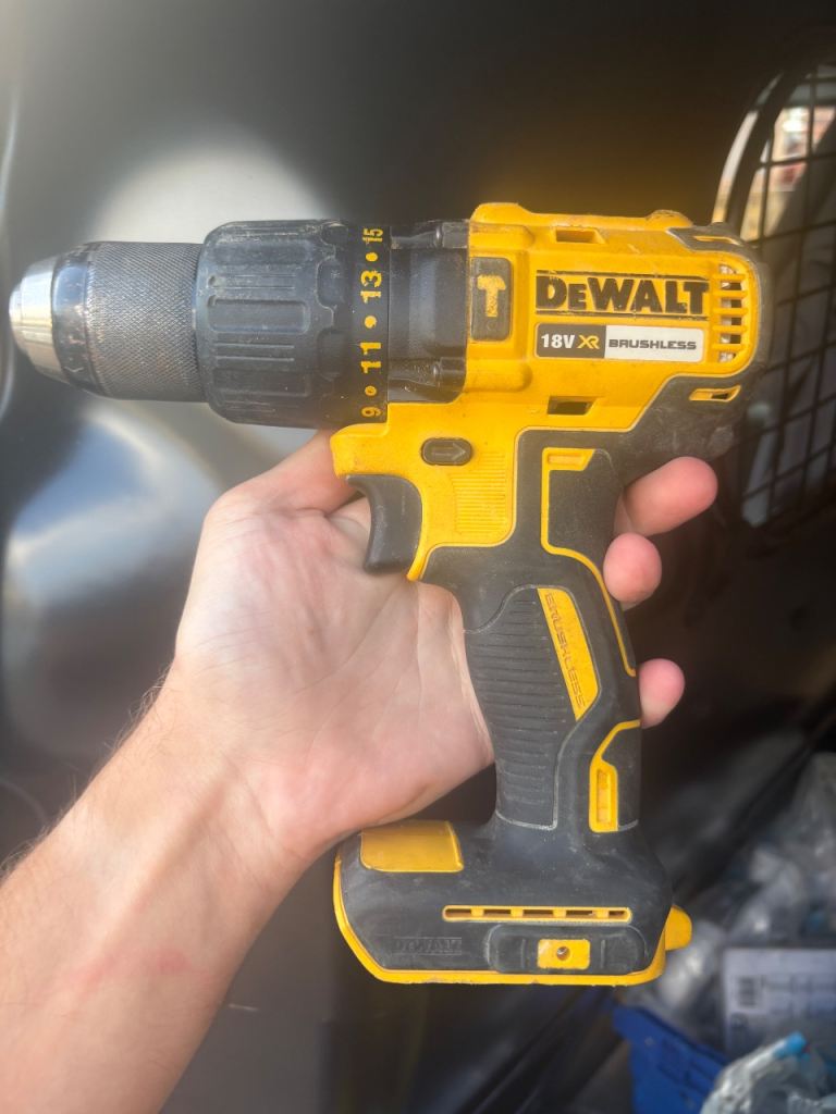 DeWalt 18V XR Brushless Drill – Good Condition