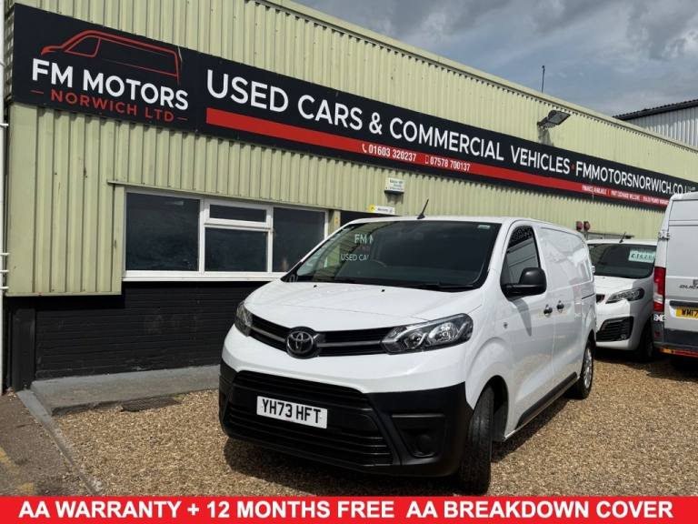 2023 73 TOYOTA PROACE 1.5D ICON MEDIUM PANEL VAN 6DR DIESEL MANUAL MWB EURO 6 (S