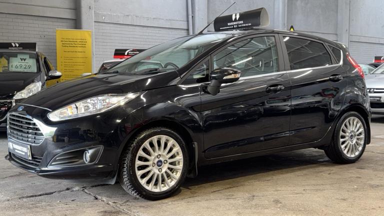 FORD FIESTA 1.0 T EcoBoost Titanium Black 5dr 1 KEEPER+13 STAMPS+LOW TAX 2013