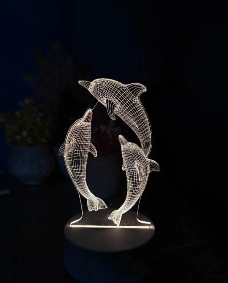Dolphin night light 