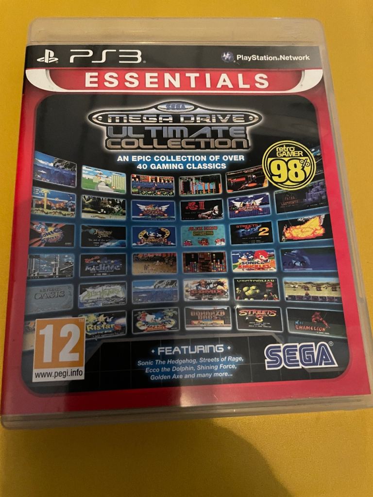 Sega Mega Drive Ultimate Collection PlayStation 3 Essentials