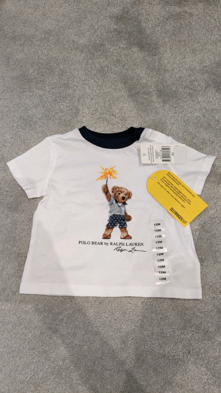 Ralph Lauren t-shirt 12M brand new