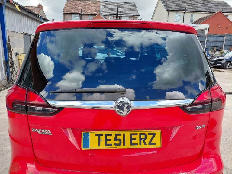 VAUXHALL ZAFIRA TOURER 2012-19 BOOT LID , TAIL GATE ; colour: 50B