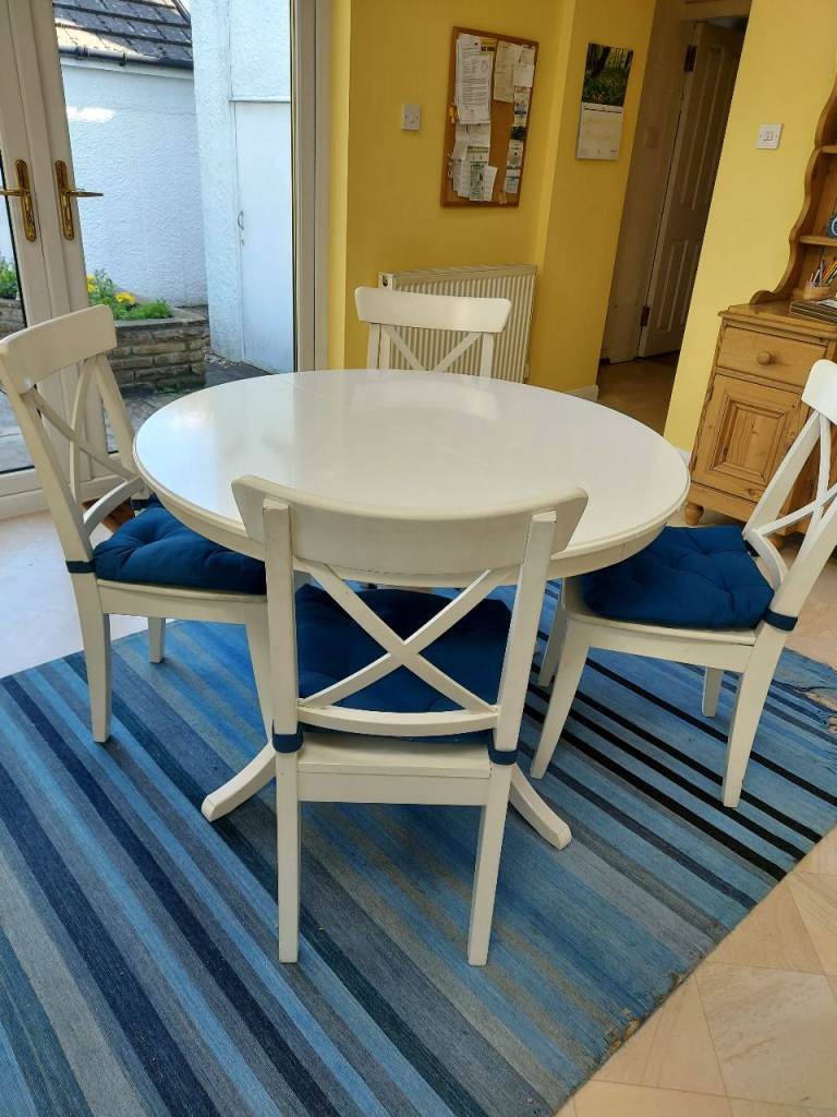 Ikea Rosentorp Table and 4 chairs
