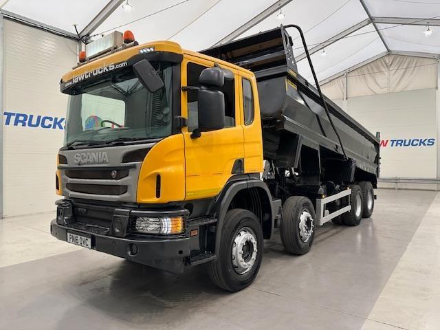 Scania P410 8x4 Day Cab Steel Tipper Manual