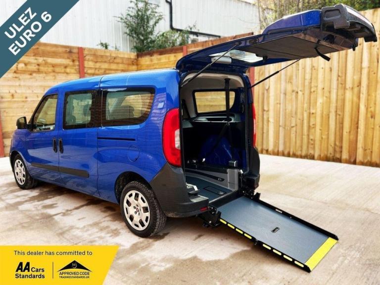 2018 Fiat Doblo 5 Seat Wheelchair Accessible Disabled Access Vehicle WAV MPV Die