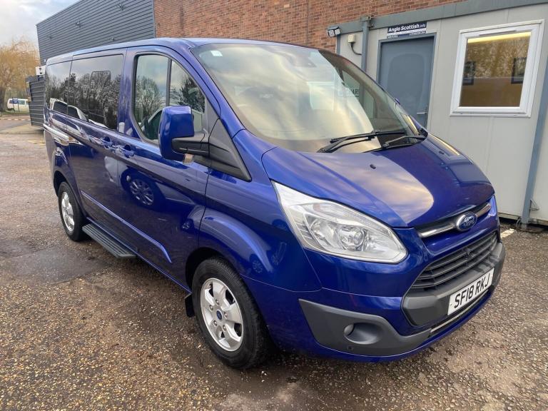 2018 18Reg Ford Tourneo Custom Titanium 2.0TDCi 5 Seater With Wheelchair Access